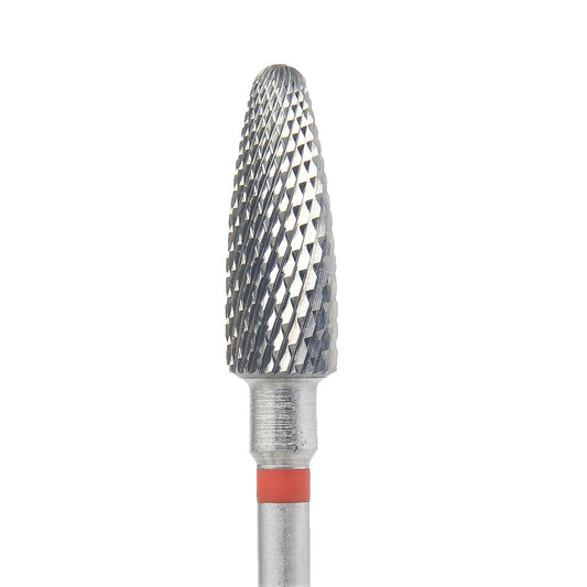 KMIZ carbide nail drill bit corn red for gel and acrylic removal professional use