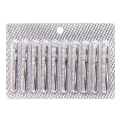 Flame Diamond Bit 2.1mm Red/Blue