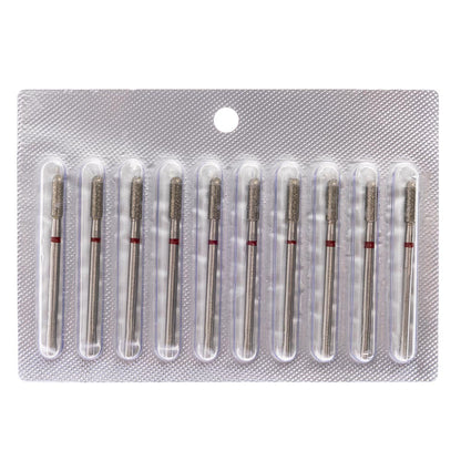 Microphone Diamond Bur 3mm Red/Blue