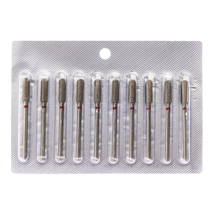 Microphone Diamond Bur 4mm Red/Blue