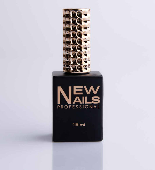 New Nails Professional Repair Base 15 ml bottle, hard acidic nail base with silk fibers for short nails