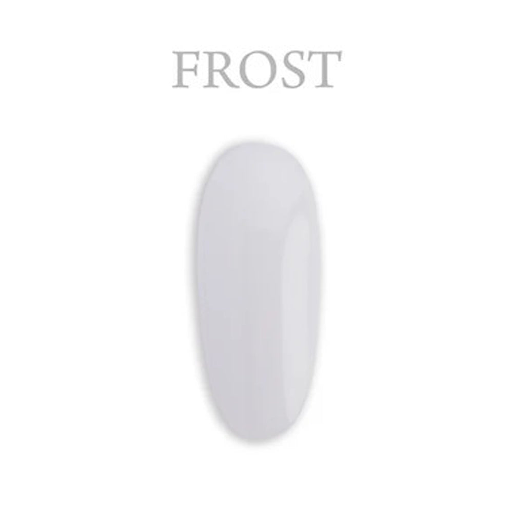 Rubber Base Gel Architect Base Frost milky white color swatch by New Nails Professional