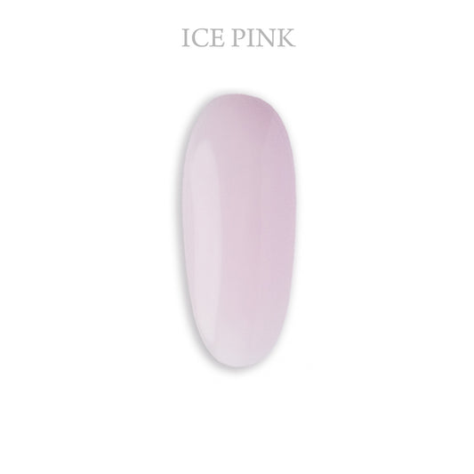 Rubber Base Gel – Architect Base Ice Pink | Self-Leveling Milky Pink Reinforcement Base 20 ml